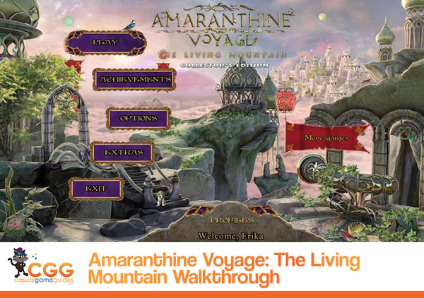 Amaranthine Voyage Walkthrough
