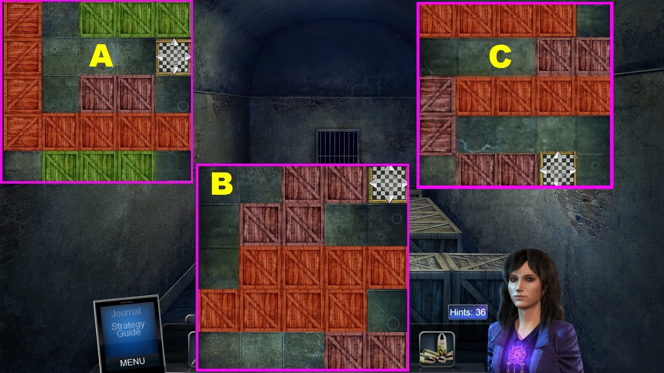 Angelica Weaver Catch Me When You Can Walkthrough Bonus Crate PUzzle