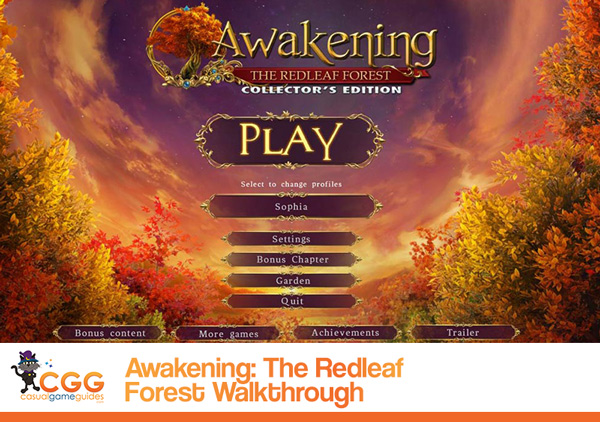 Awakening: The Redleaf Forest Walkthrough