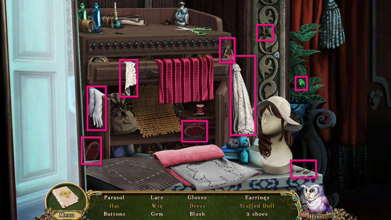 Awakening Skyward Castle Walkthrough Wardrobe Hidden Object