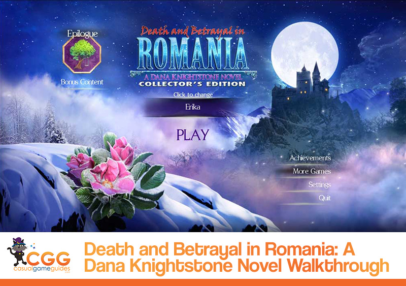 Death and Betrayal in Romania: A Dana Knightstone Novel Walkthrough 