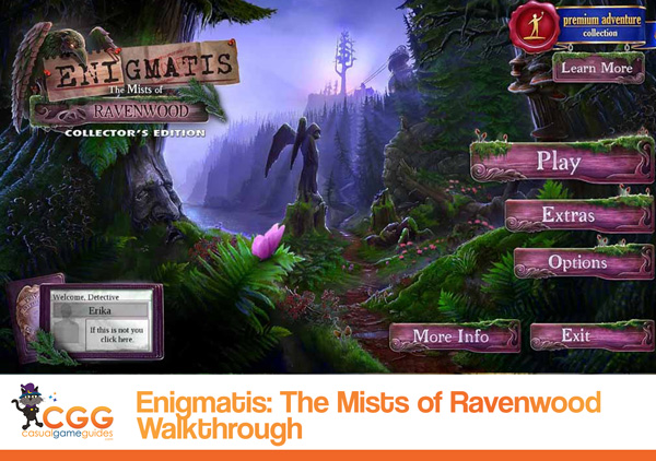 Enigmatis Mists of Ravenwood Walkthrough