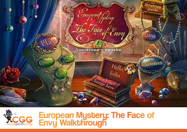 European Mystery Walkthrough