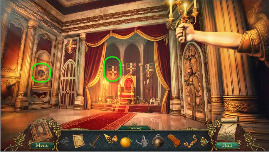 Throne Room Items
