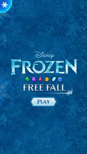 Frozen Free Fall Title