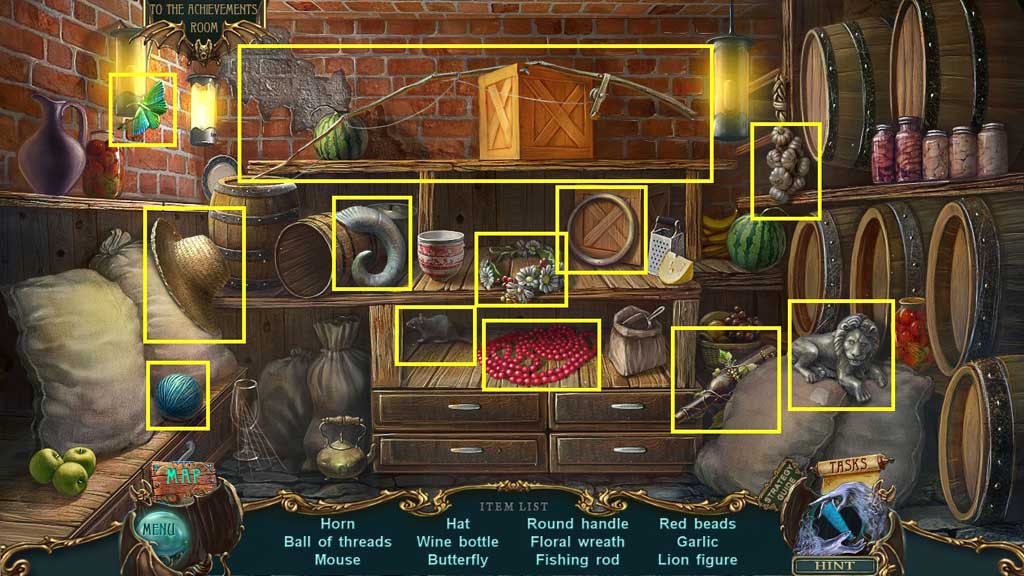 Chapter 2 Hidden Objects Area 2 A