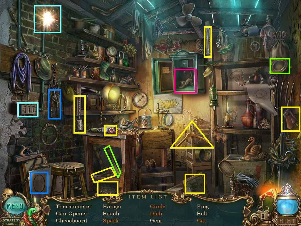 Hidden Object Scene 1