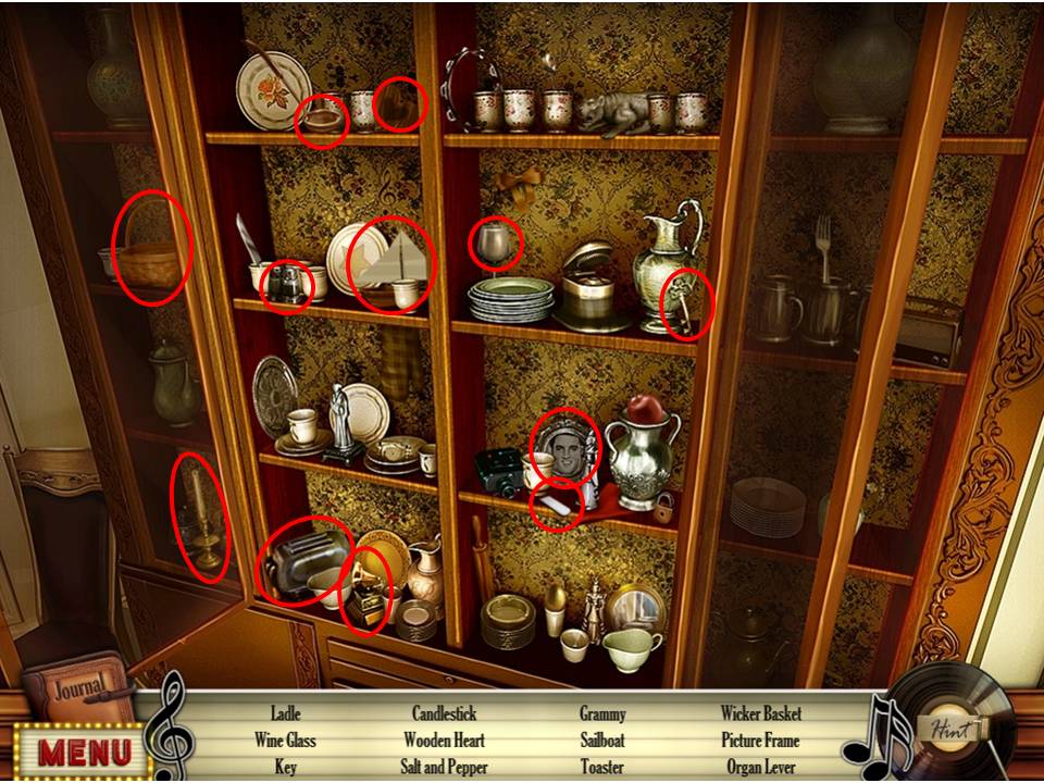 Dining Hidden Object Area