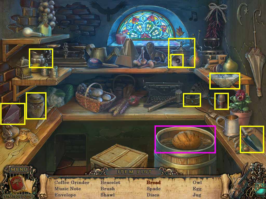 Hidden Object Area 4