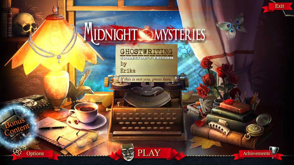 Midnight Mysteries: Ghost Writing