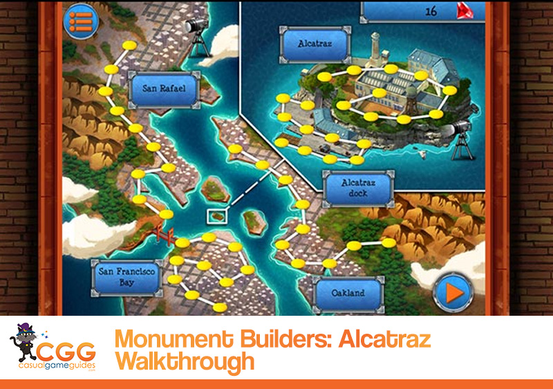 Monument Builders Alcatraz Walkthrough