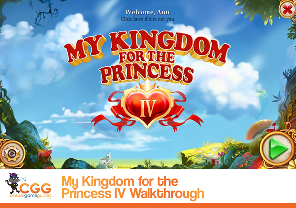 My Kingdom for the Princess Walkthrough