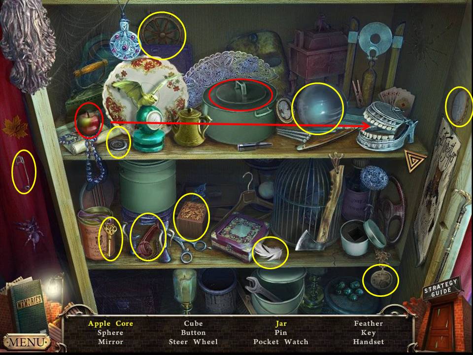 Cellar Hidden Object Area