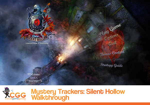 Mystery Trackers Silent Hollow Walkthrough