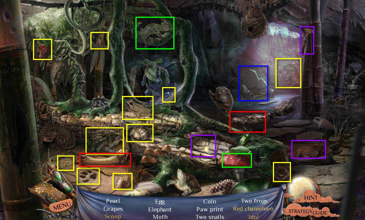 Cave Hidden Object Area