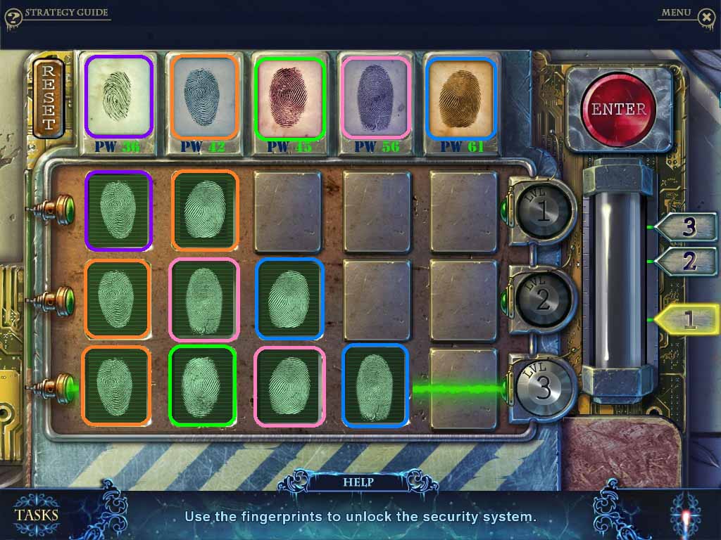 Fingerprint Game