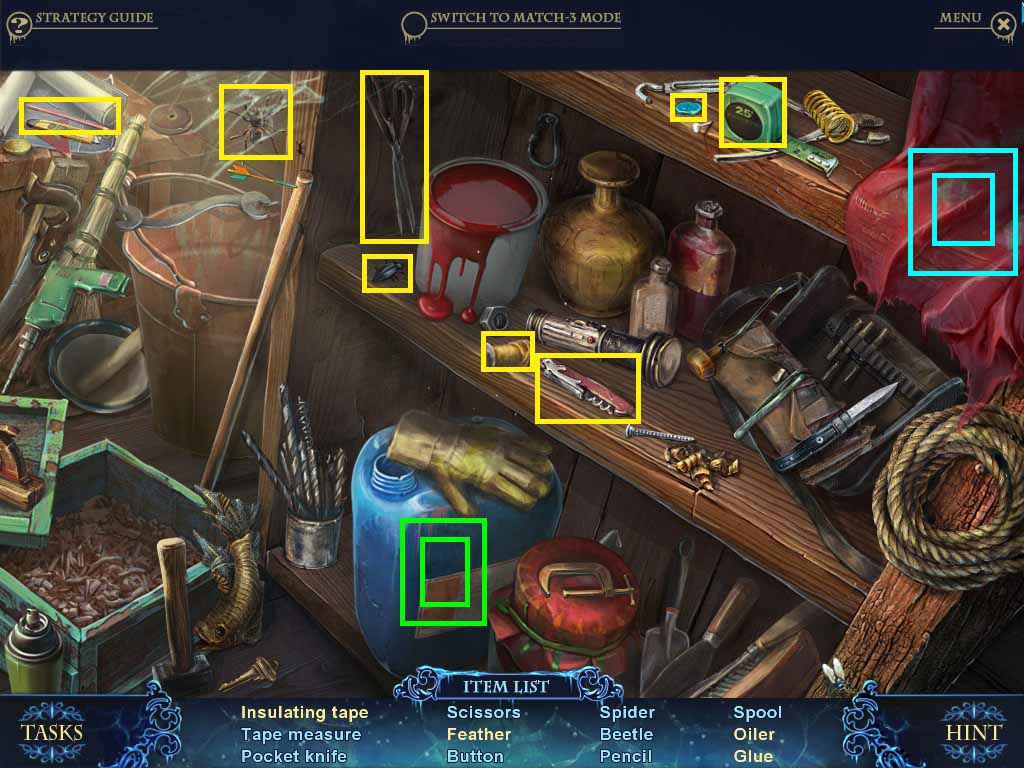 Hidden Object Scene