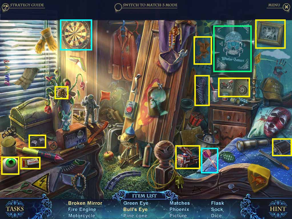 Hidden Object Scene