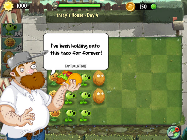 Plants vs zombies 2 Taco