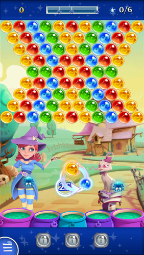 Bubble Witch Saga 2 Board