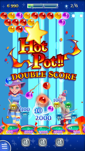 Bubble Witch Saga 2 Hot Pot