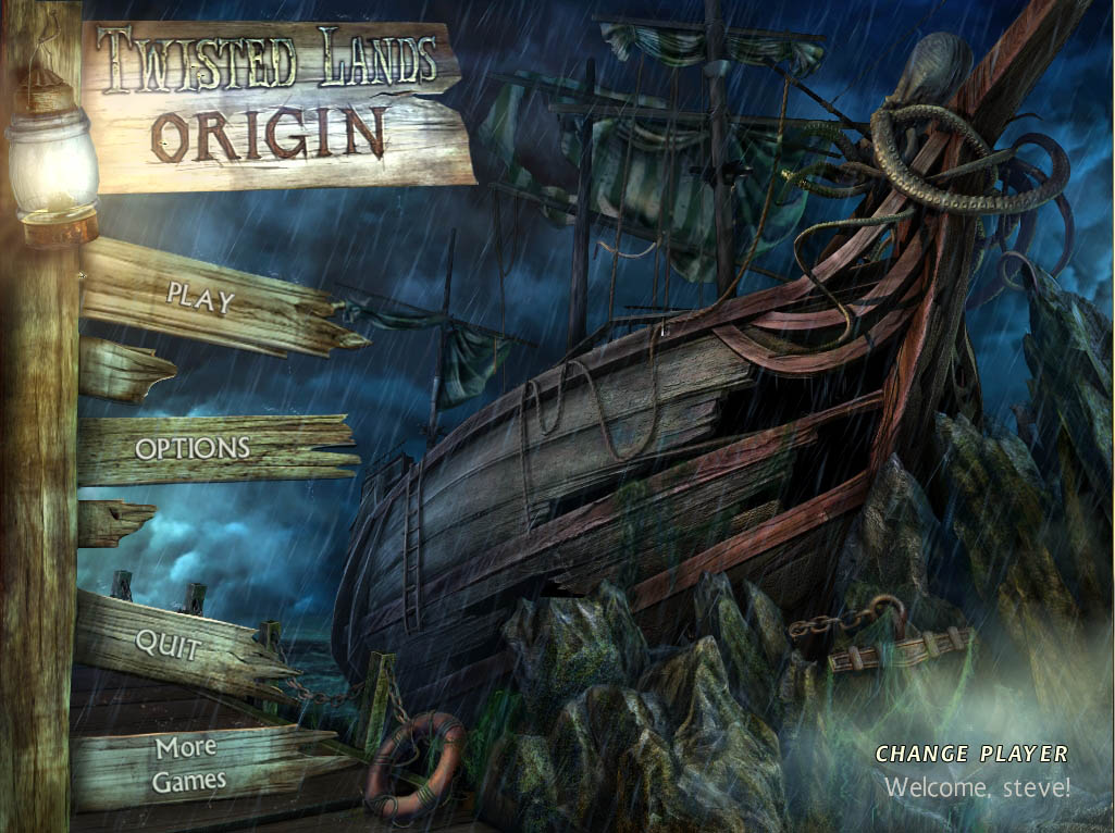 Twisted Lands Origin Walkthrough Title Screen