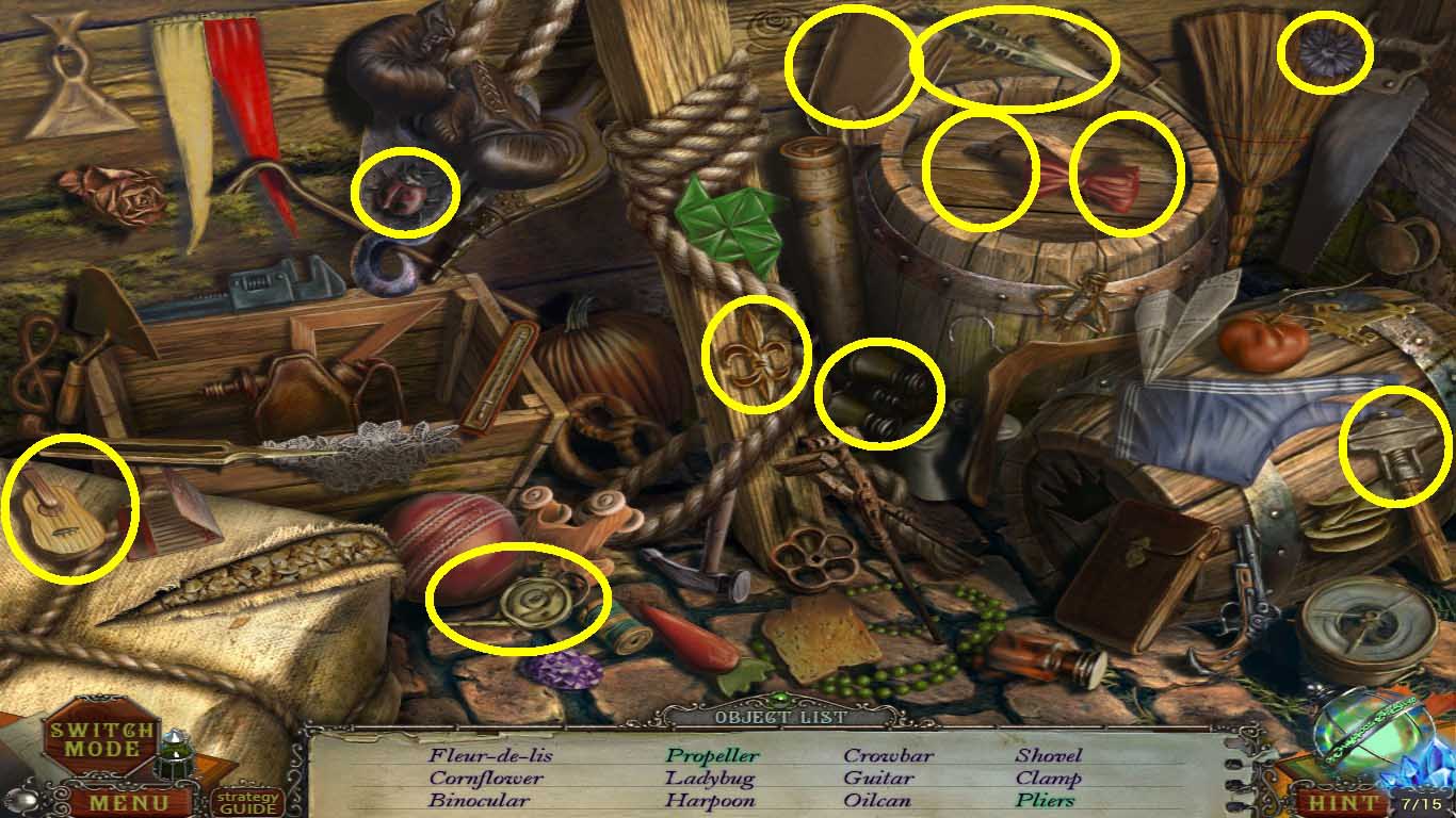 Hidden Object game canal