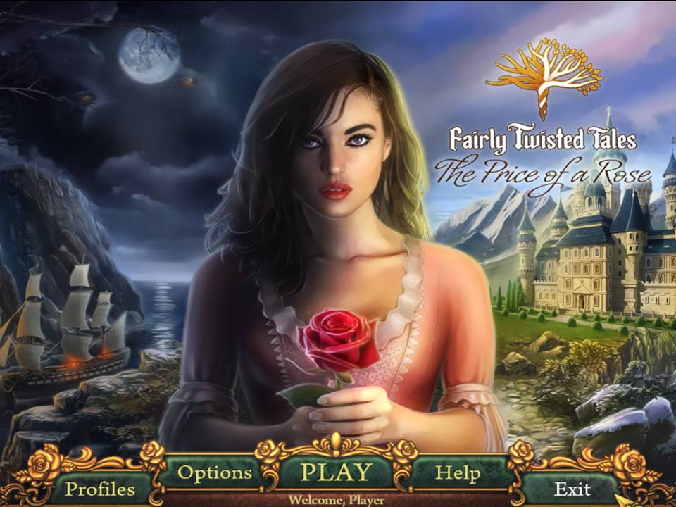 Fairly Twisted Tales Price of a Rose Title Screen