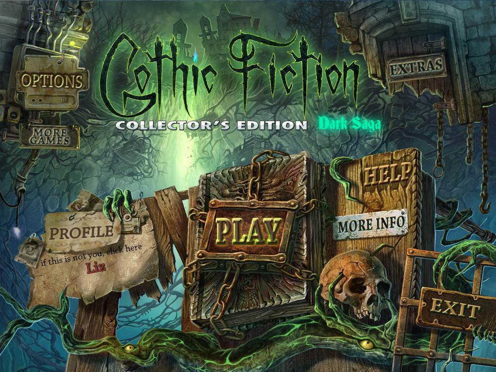 Gothic Fiction Dark Saga Walkthrough Title