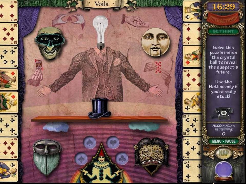 Mystery Case Files Madame Fate - Mini-game