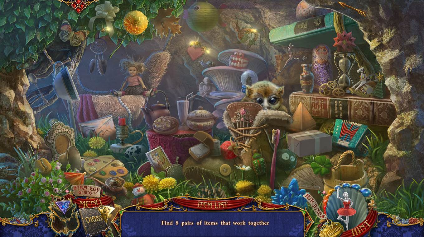 Hidden Object Areas