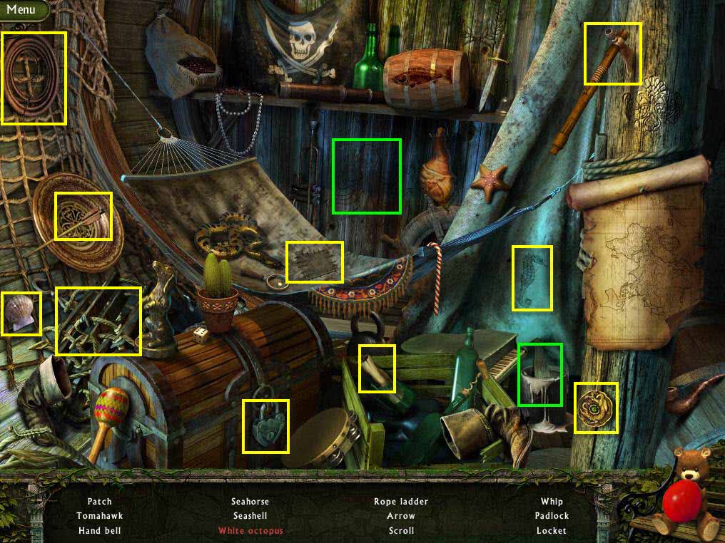 Ladder Hidden Object Area
