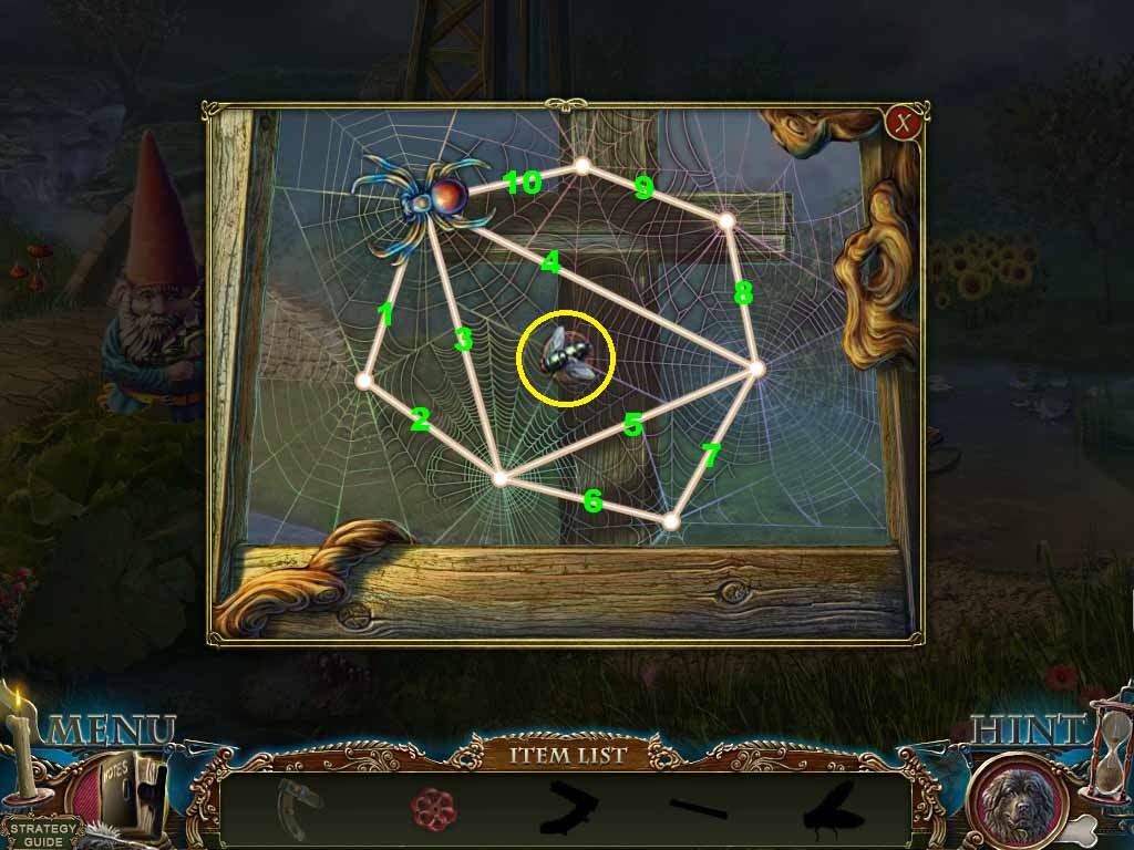 Dark Tales: Edgar Allan Poe's The Gold Bug Walkthrough Puzzle Screenshot