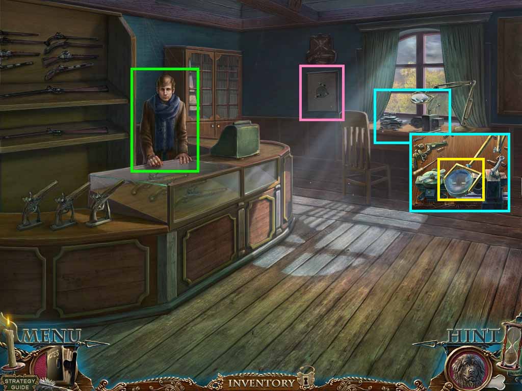 Dark Tales: Edgar Allan Poe's The Gold Bug Walkthrough Puzzle Screenshot