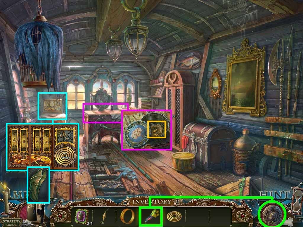 Dark Tales: Edgar Allan Poe's The Gold Bug Walkthrough Puzzle Screenshot