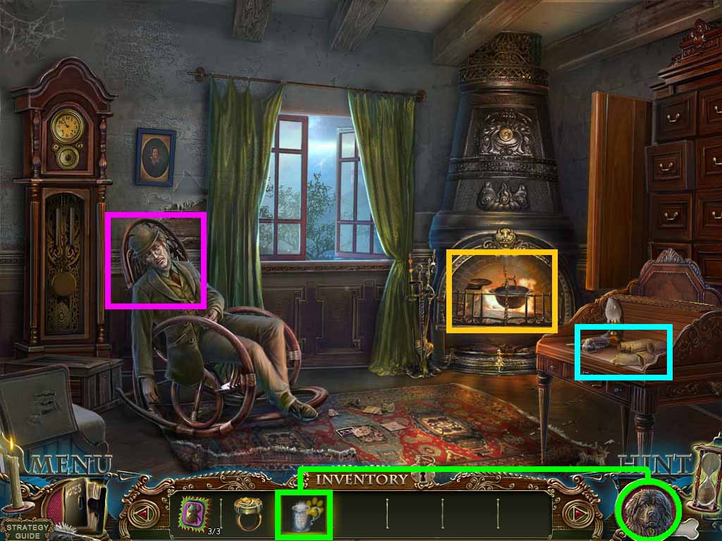 Dark Tales: Edgar Allan Poe's The Gold Bug Walkthrough Puzzle Screenshot