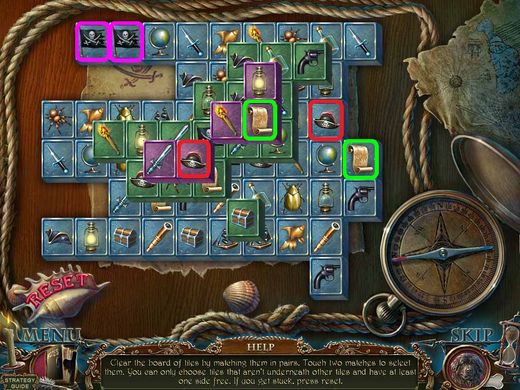 Dark Tales: Edgar Allan Poe's The Gold Bug Walkthrough Puzzle Screenshot