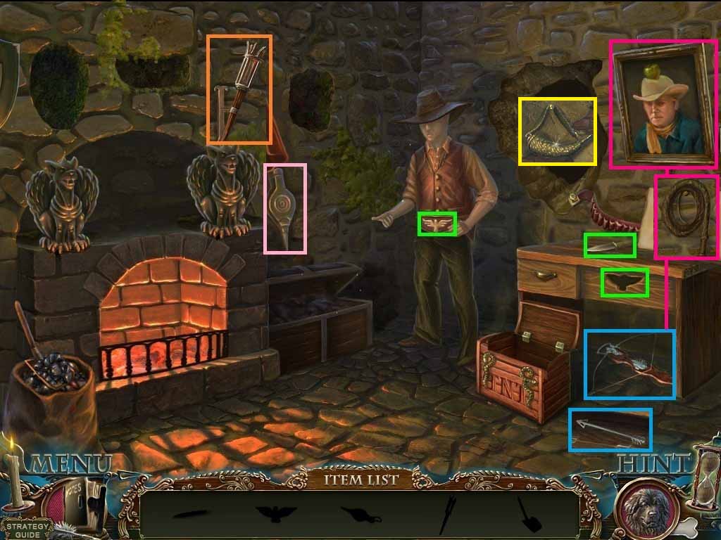 Dark Tales: Edgar Allan Poe's The Gold Bug Walkthrough Puzzle Screenshot