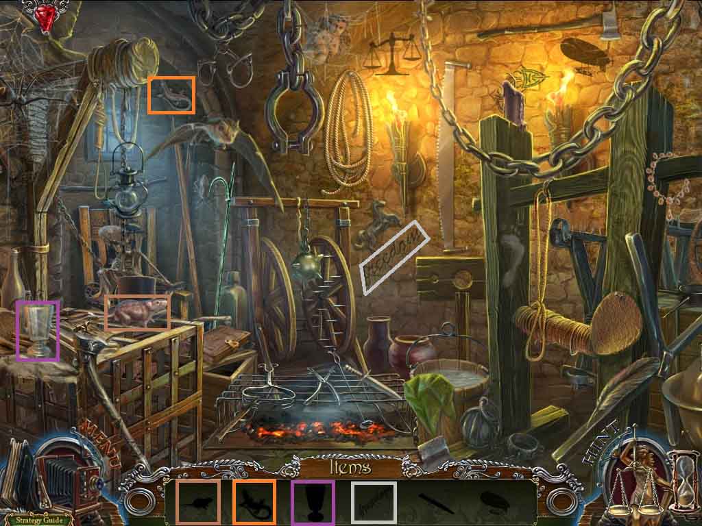 Dark Tales: Edgar Allan Poe's The Masque of the Red Death Walkthrough Puzzle Screenshot