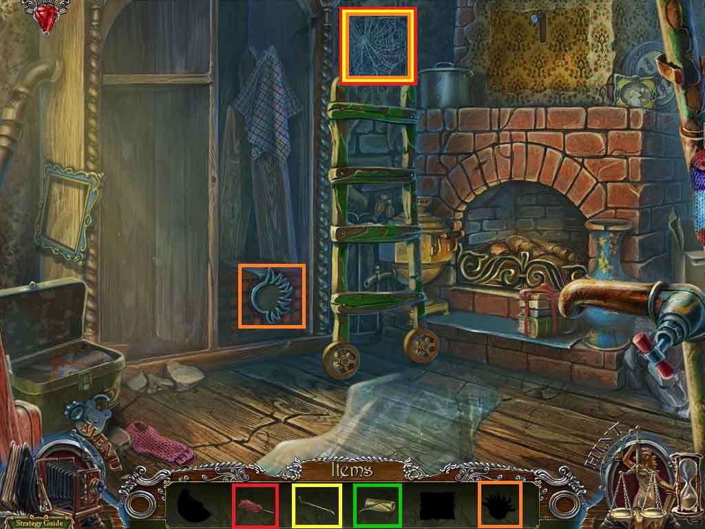 Dark Tales: Edgar Allan Poe's The Masque of the Red Death Walkthrough Puzzle Screenshot