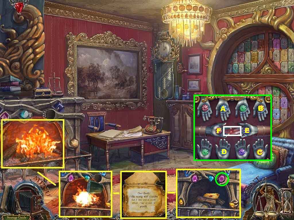 Dark Tales: Edgar Allan Poe's The Masque of the Red Death Walkthrough Puzzle Screenshot