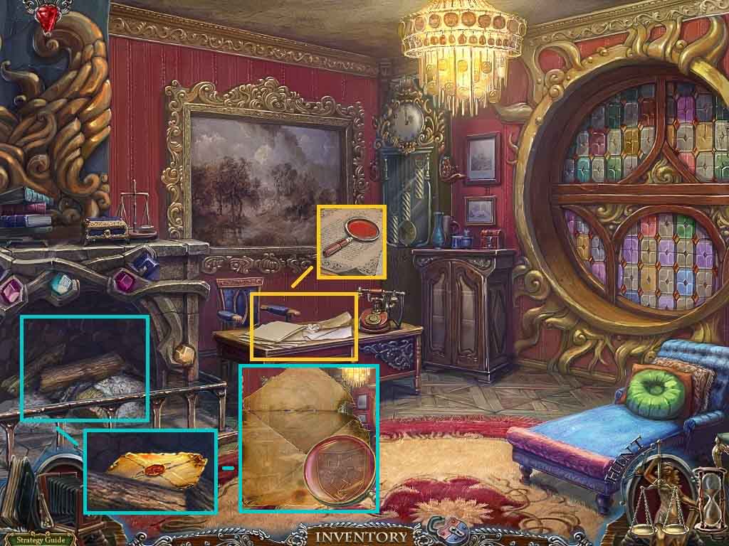 Dark Tales: Edgar Allan Poe's The Masque of the Red Death Walkthrough Puzzle Screenshot