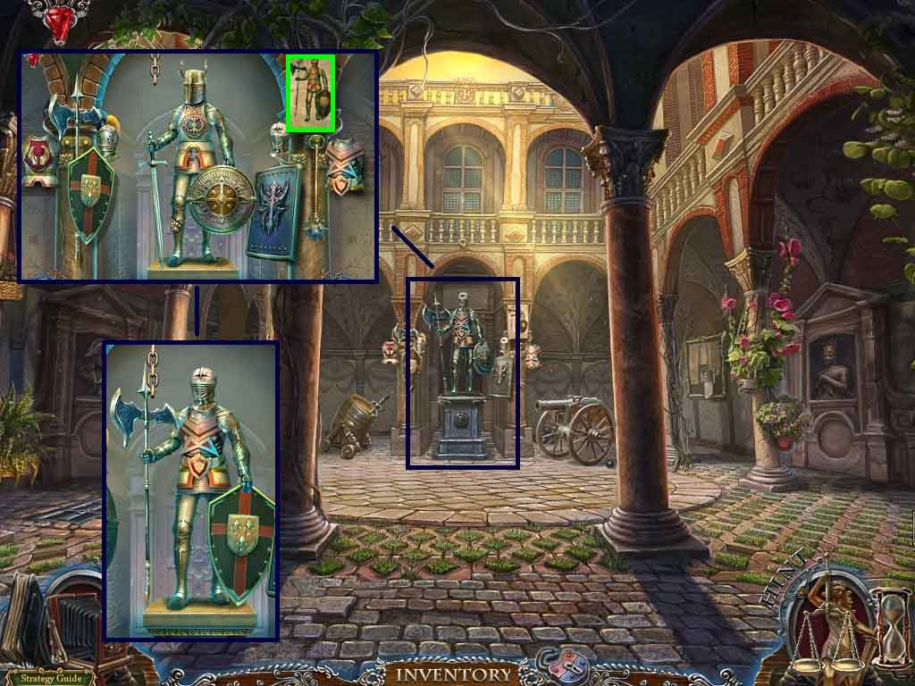 Dark Tales: Edgar Allan Poe's The Masque of the Red Death Walkthrough Puzzle Screenshot