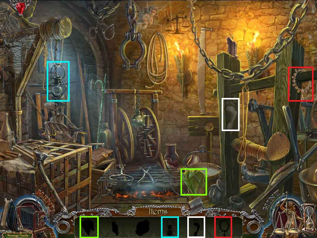 Dark Tales: Edgar Allan Poe's The Masque of the Red Death Walkthrough Puzzle Screenshot