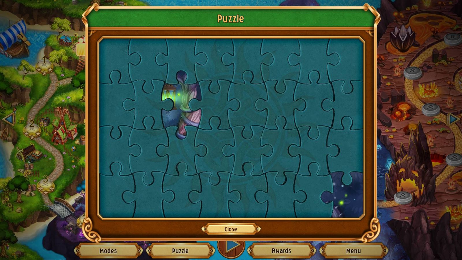 Viking Sisters Puzzle Piece Locations