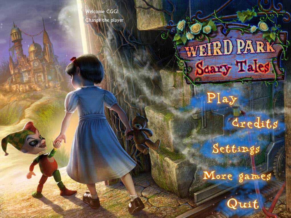 Weird Park Scary Tales Title Screen