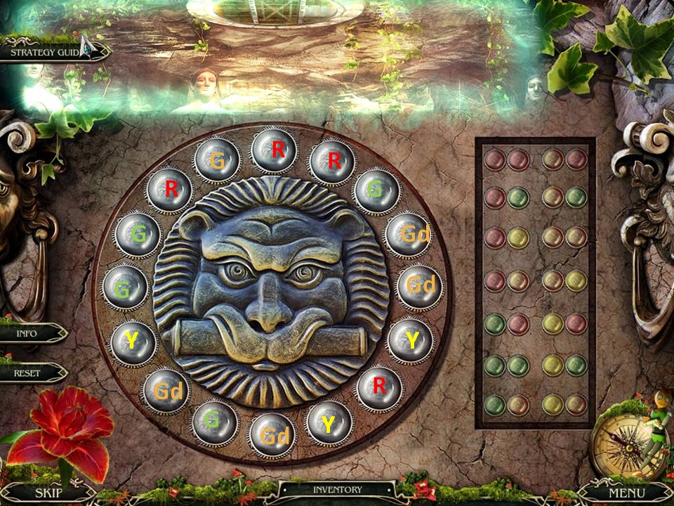 rose puzzle in asylum